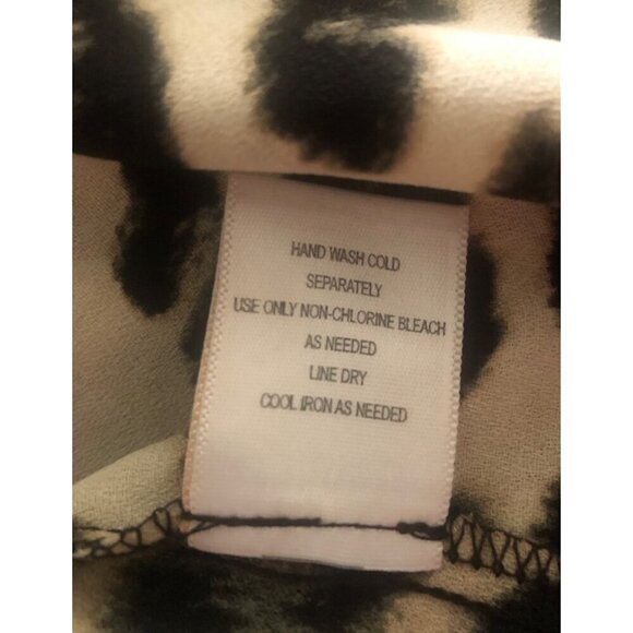 Women's Bobeau Plus Size Leopard Tank Blouse Top Cami Size 1X - Picture 12 of 12